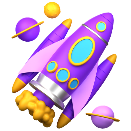 Espace virtuel  3D Icon