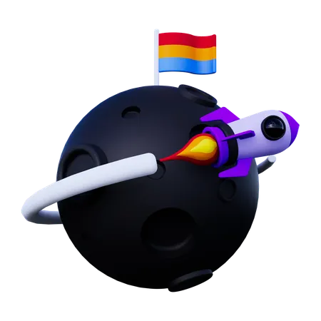 Espacio  3D Icon