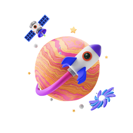 Espacio  3D Icon
