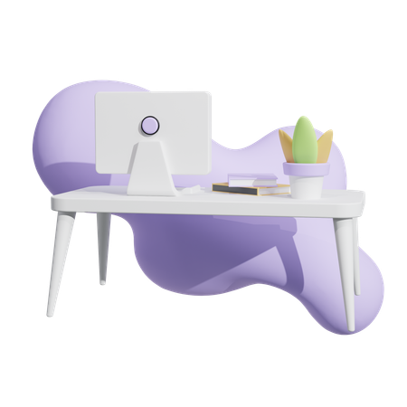 Espacio de trabajo  3D Icon