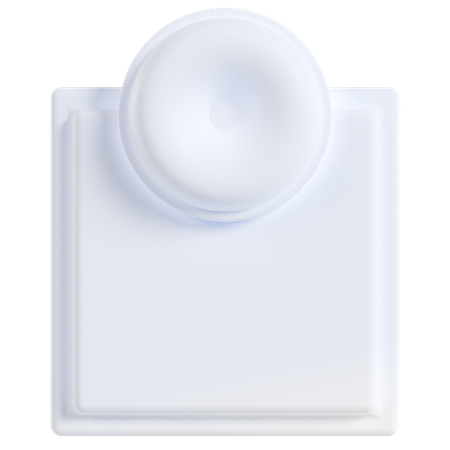 Espacio en blanco  3D Icon