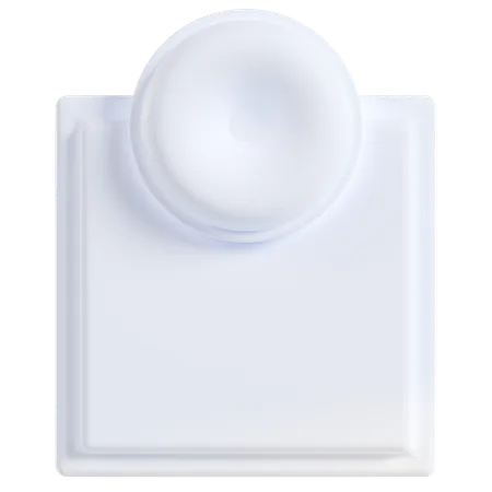 Espacio en blanco  3D Icon