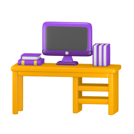 Espaço de escritório  3D Icon