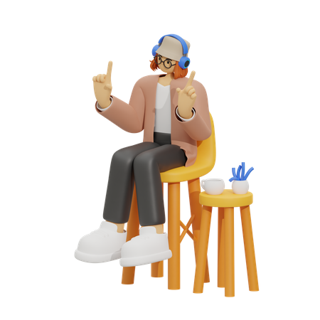 Espaço de relaxamento perfeito  3D Icon