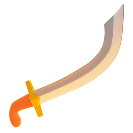 ESPADA ÁRABE  3D Icon