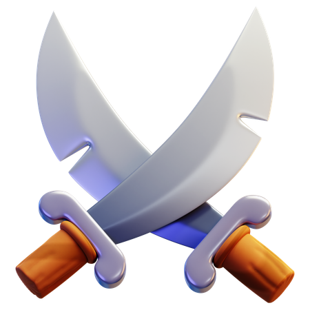 Espada de batalla  3D Icon