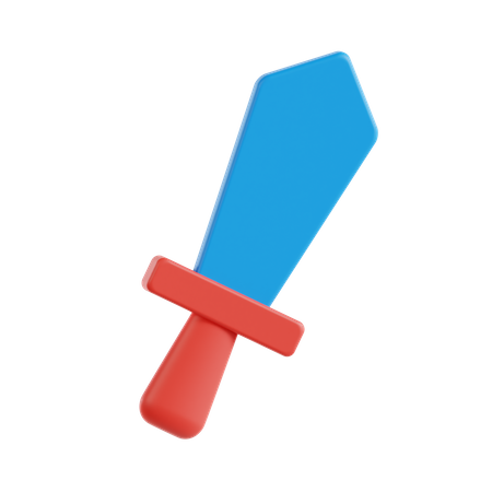 Espada de brinquedo  3D Icon