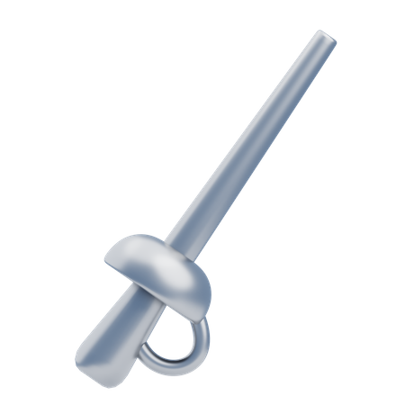 Espada de esgrima  3D Icon