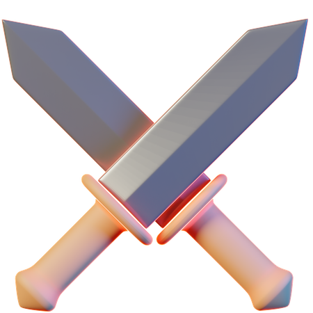 Espada de guerra  3D Illustration