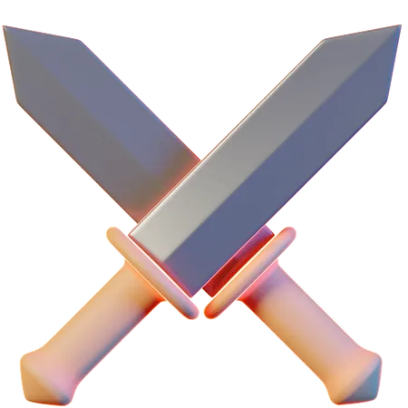 Espada de guerra  3D Illustration