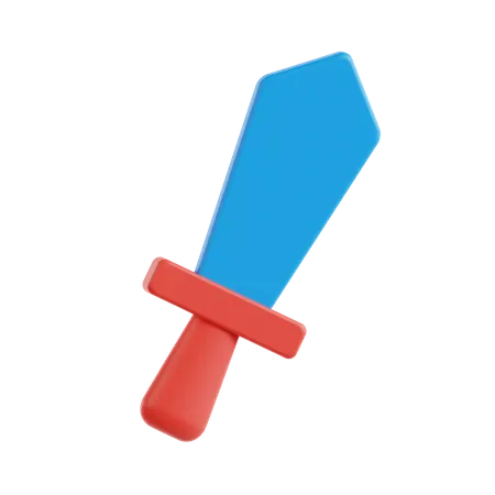 Espada de juguete  3D Icon