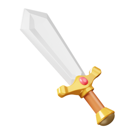 Espada de poder  3D Icon