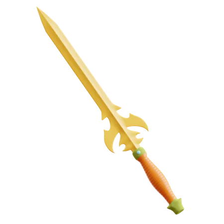 Espada de fantasia  3D Icon