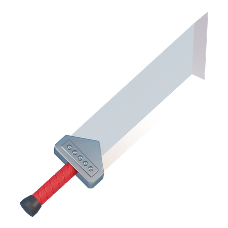 Espada grande  3D Icon