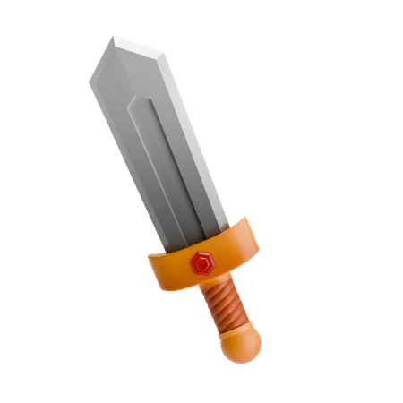 Espada de guerreiro  3D Icon