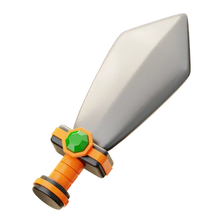 Espada de guerreiro  3D Icon