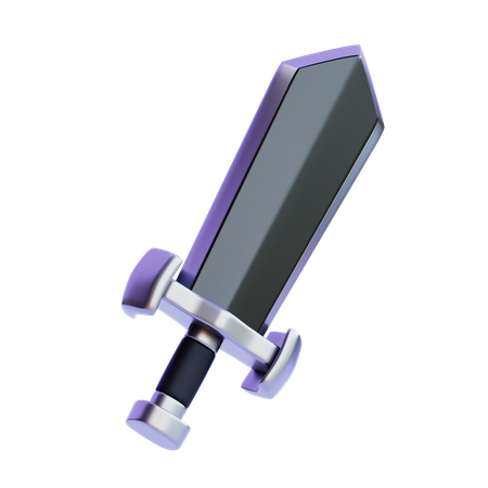 Espada larga  3D Icon