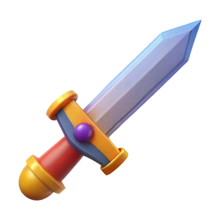 Espada Real  3D Icon