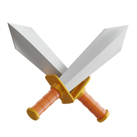 Espadas  3D Icon