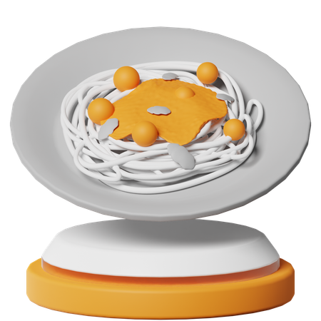 Espagueti  3D Icon