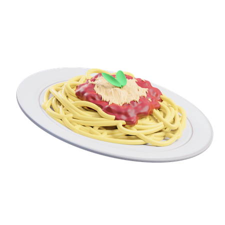 Espaguetis  3D Icon