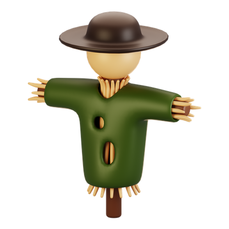 Espantalho  3D Icon