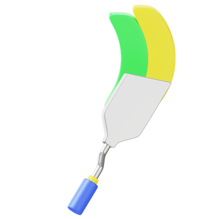 Cuchillo de pintura  3D Icon