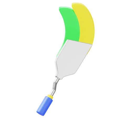 Cuchillo de pintura  3D Icon