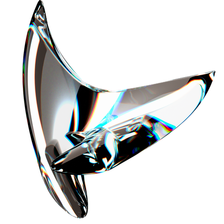 Espectro de vidrio  3D Icon