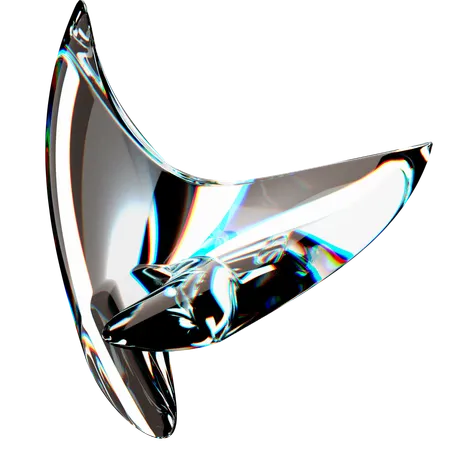 Espectro de vidrio  3D Icon