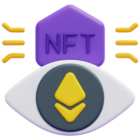 Especular nft  3D Icon