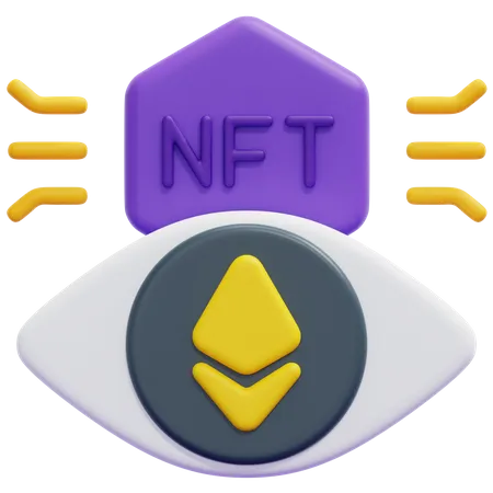 Especular nft  3D Icon