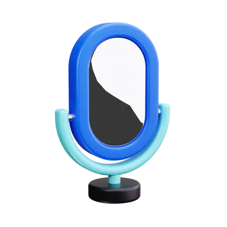 Espejo  3D Icon