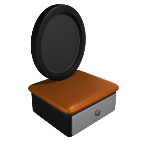 Espejo  3D Icon