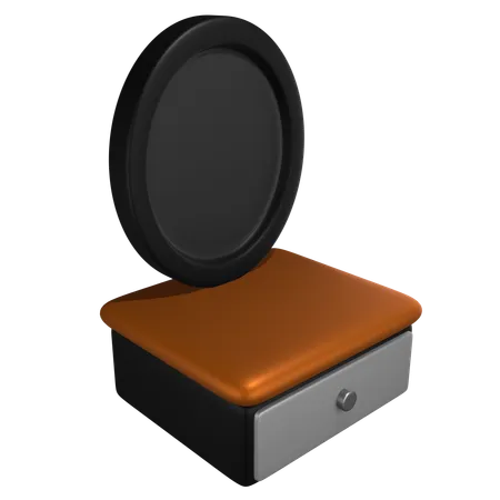 Espejo  3D Icon