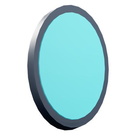 Espejo  3D Icon