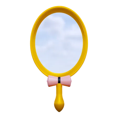 Espejo de mano  3D Icon