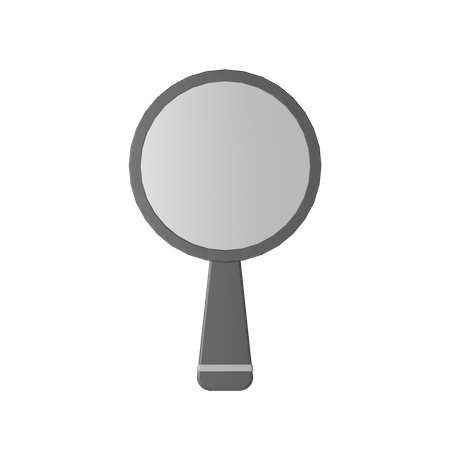Espejo de mano  3D Icon