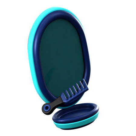 Espelho  3D Icon