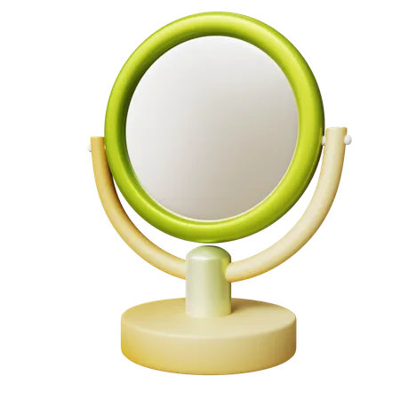 Ilustracao 3 D Do Espelho De Beleza 3D Icon
