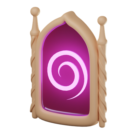 Espelho mágico  3D Icon