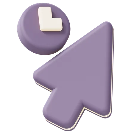 Cursor de espera  3D Icon