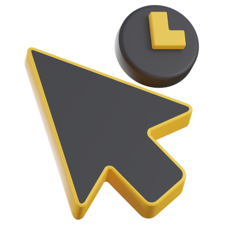 Espere cursor  3D Icon