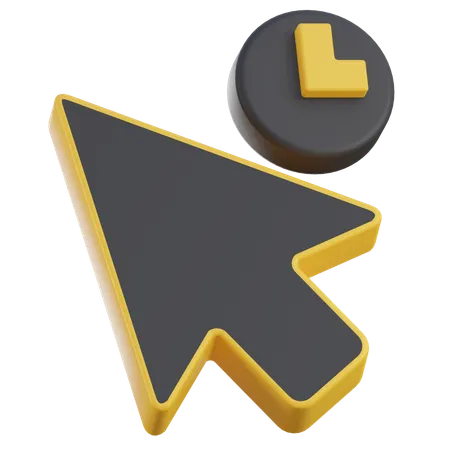 Espere cursor  3D Icon