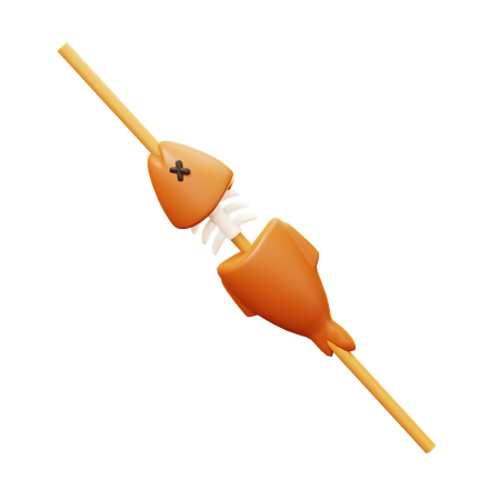 Espeto de churrasco  3D Icon