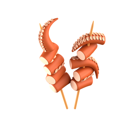 Espeto de polvo  3D Icon
