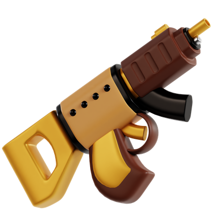 Arma de fogo  3D Icon