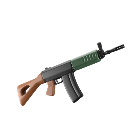 Arma de fogo  3D Icon