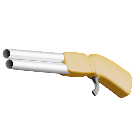 Arma de fogo  3D Icon