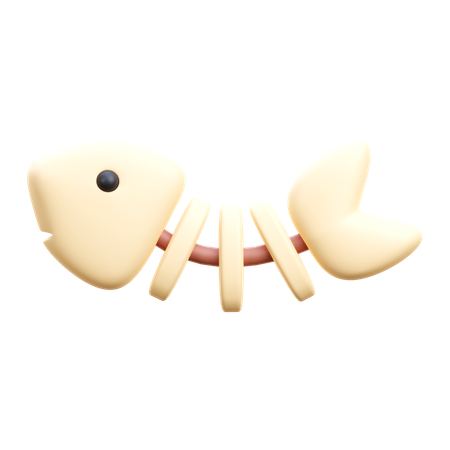 Espinha de peixe  3D Icon